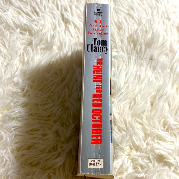 THE HUNT FOR RED OCTOBER A JACK RYAN NOVEL by TOM CLANCY PB GUC - Picture 2 of 4